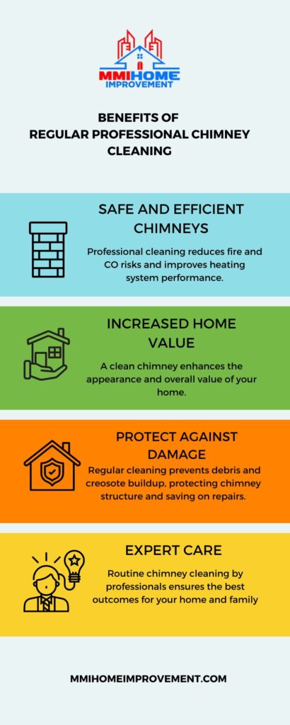 Benefits of regular professional chimney cleaning