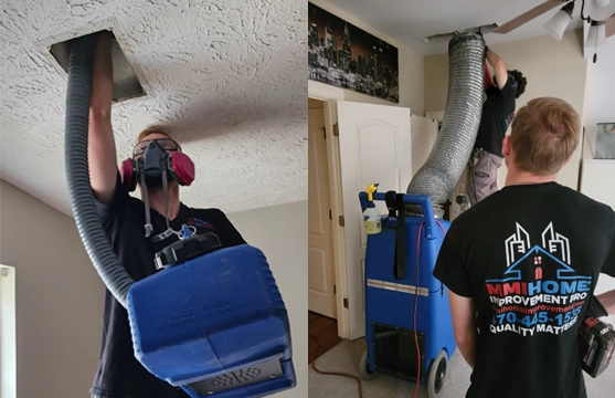 Air duct Sanitizing by MMI