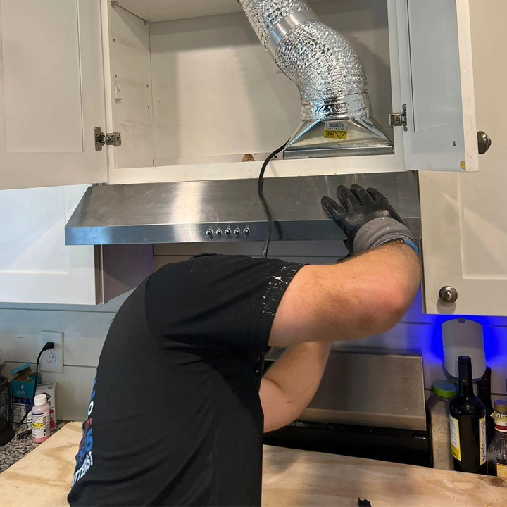 Range Hood Duct Installation in Peachtree City, GA by MMI Home Improvement