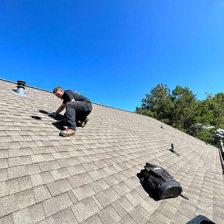 Roof cap kitchen hood install by MMI Home Improvement in Peachtree City, GA