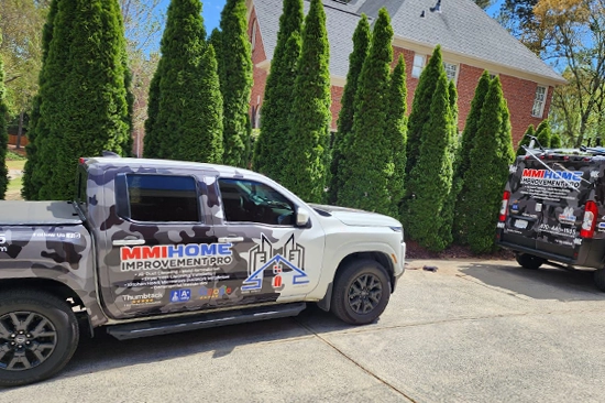 MMI Team Arrives On-site for Range Hood Duct Installation in Dacula