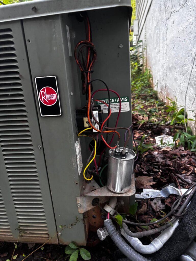 HVAC Capacitor Replaced During Emergency AC Repair by MMI