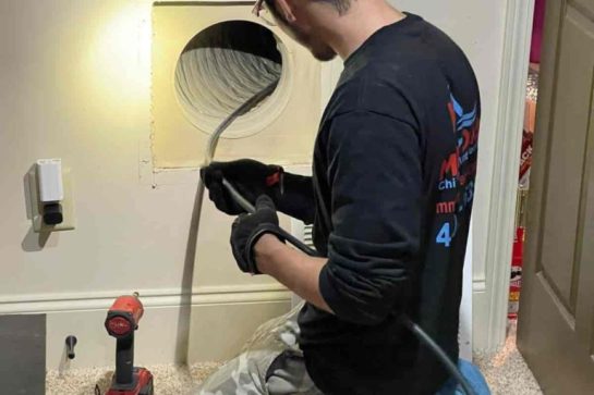 uv light installation